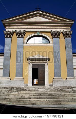 Church Carnago  Italy  Old Wall Terrace
