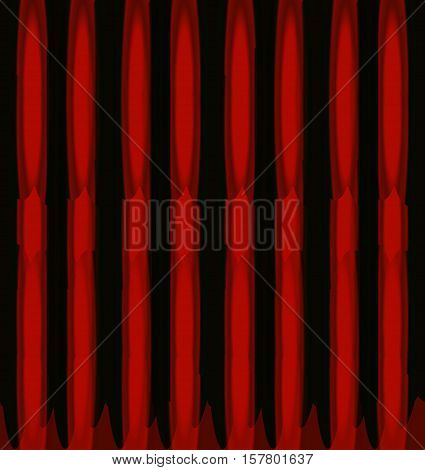 Abstract deep red wavy background. Element for design.