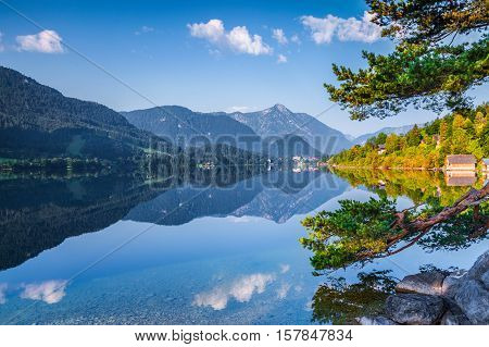 Specular Reflection At The Water Surface Of Blue Mountain