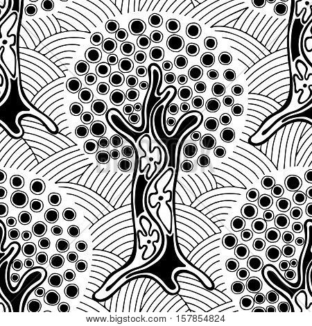 Vector Seamless Pattern, Graphic Illustration