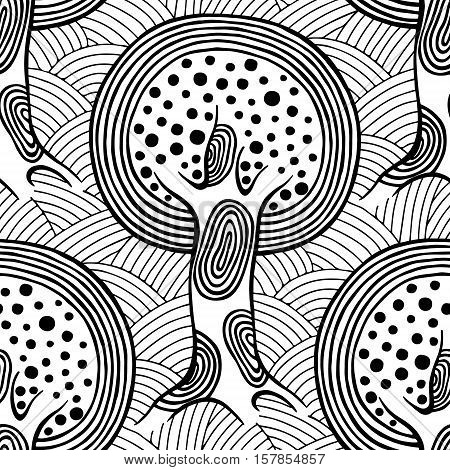 Vector Seamless Pattern, Graphic Illustration