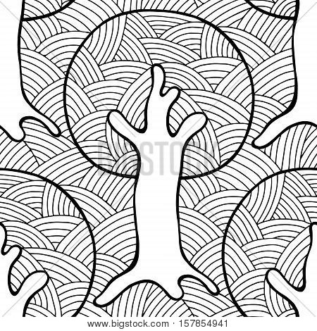Vector Seamless Pattern, Graphic Illustration