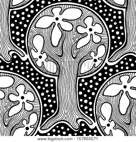 Vector Seamless Pattern, Graphic Illustration