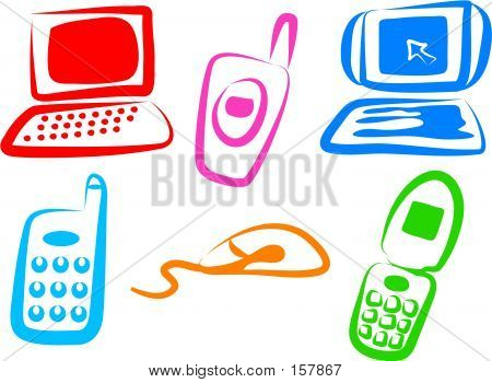 Iconos de la tecnología