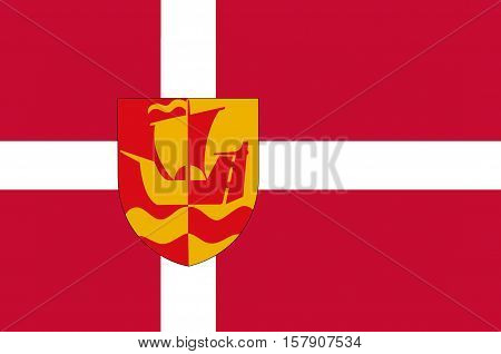 Flag of Guldborgsund is a municipality in Denmark in Region Sjælland on the island of Zealand