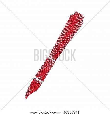 paint brush tool isolated icon vector illustration design