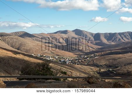 Morro Velosa Pointview - unique views over the wonderful landscape of the north-central region of the island. Fuerteventura Canary Island Spain