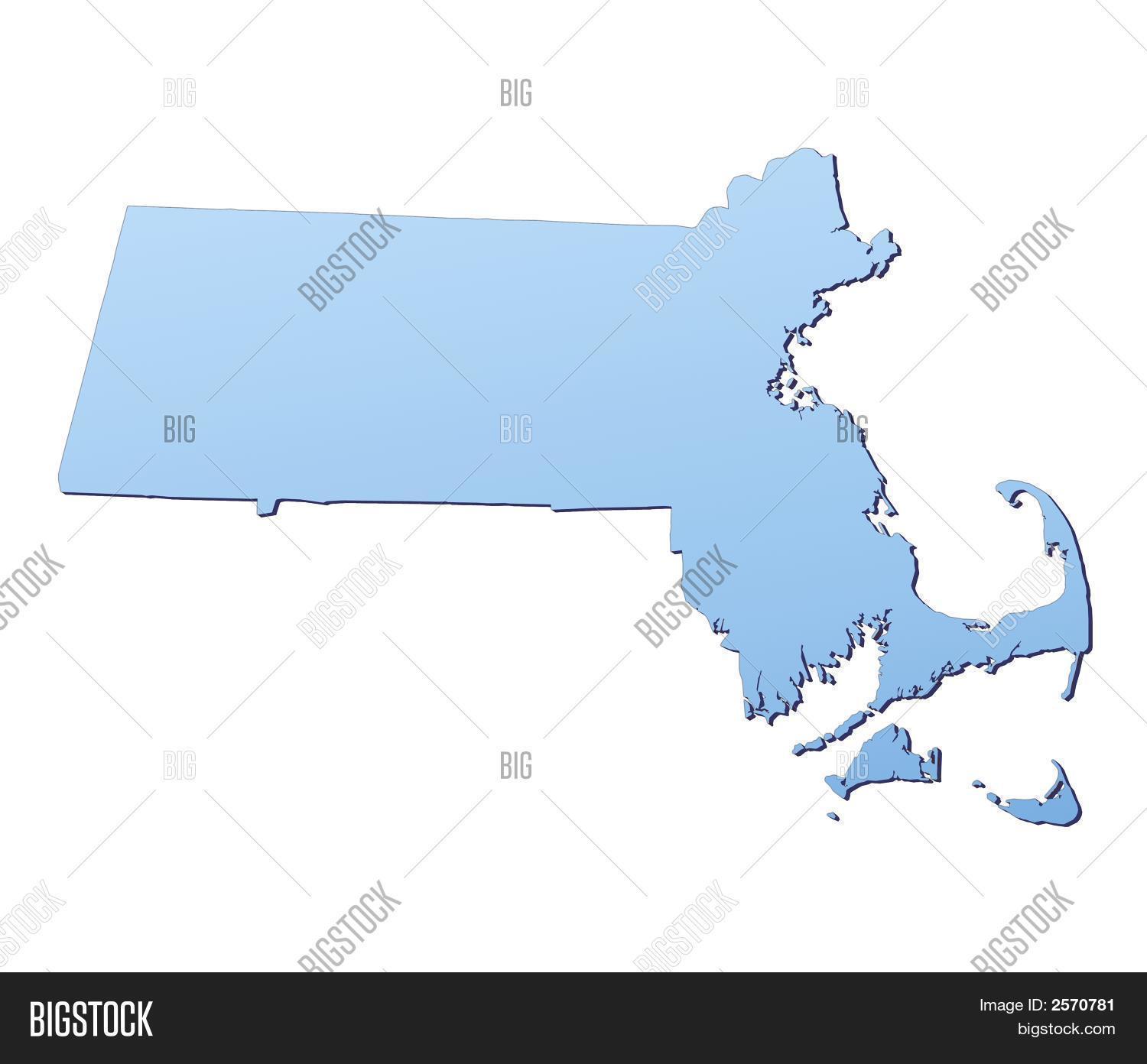 Massachusetts Usa Map Image amp - 2570781