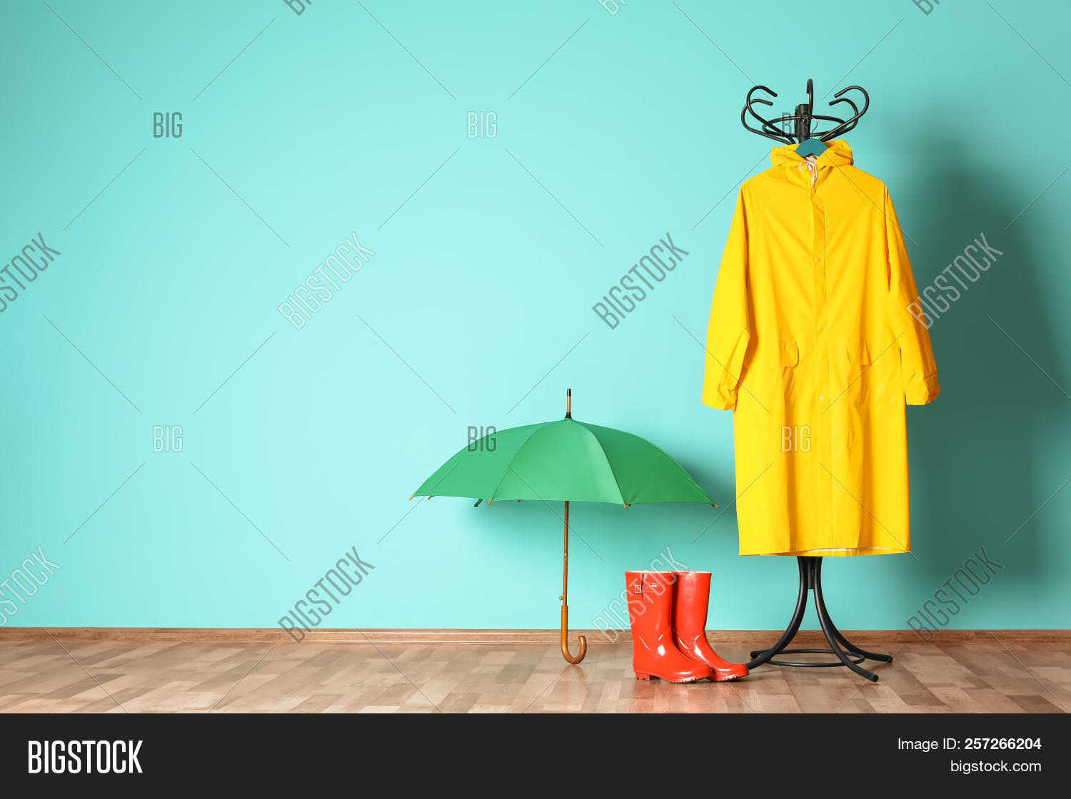 Umbrella, Rain Coat Image & Photo (Free Trial) Bigstock