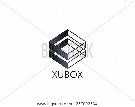 Abstract Box Cube Logo Icon Template. Apps And Technology Thing