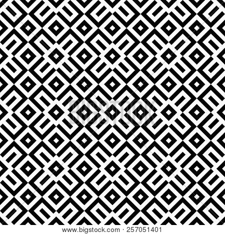 The Modern Abstract Repeating Geometrical Pattern. Vector Illustrations.