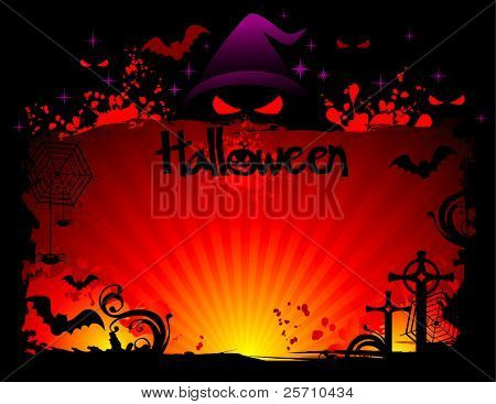 Halloween tło