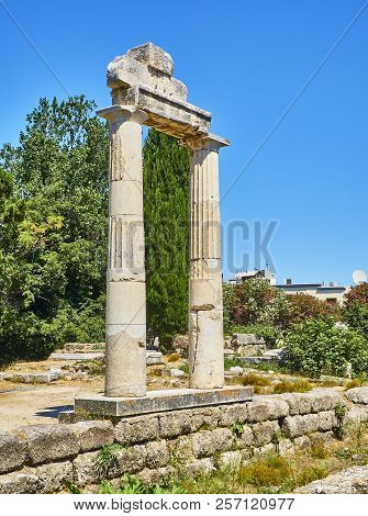 Ancient Agora Of Kos. South Aegean Region, Greece