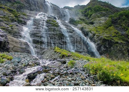Sofia Waterfalls, Lower Arkhyz, Karachay Cherkess Republic.