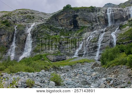 Sofia Waterfalls, Lower Arkhyz, Karachay Cherkess Republic.