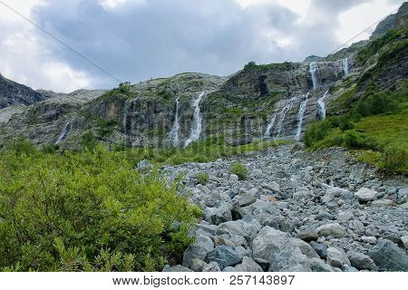 Sofia Waterfalls, Lower Arkhyz, Karachay Cherkess Republic.