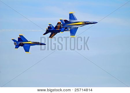 US Navy Blue Angels, manévrování s par stezky