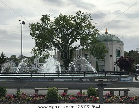 Rye, Ny - Jun 3: Playland Park In Rye, New York, As Seen On Jun 3, 2018. The Park Was Built In 1928.