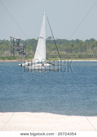 PERDIDO KEY - 4 maj: Turisme og dyreliv er truet som Gulf oil spill tilgange Florida. P