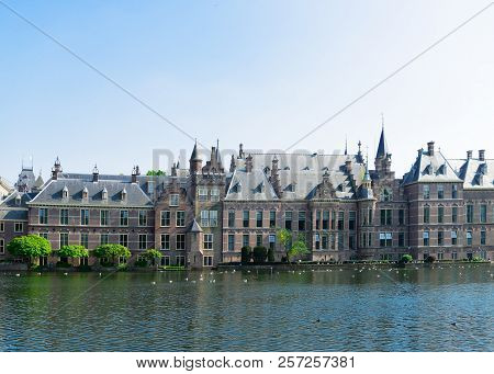 View Of Binnenhof - Dutch Parliament Building, The Hague, Holland Netherlands
