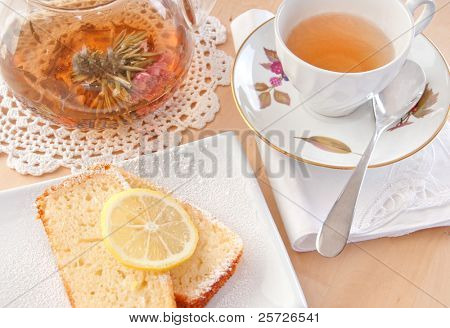 お茶の時間をリラックス