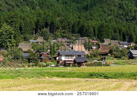 Japanese traditional old village, Miyama