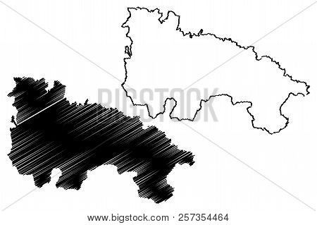 La Rioja (kingdom Of Spain, Autonomous Community) Map Vector Illustration, Scribble Sketch La Rioja 