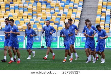 Training Session Of Ukraine National Football Team In Kyiv