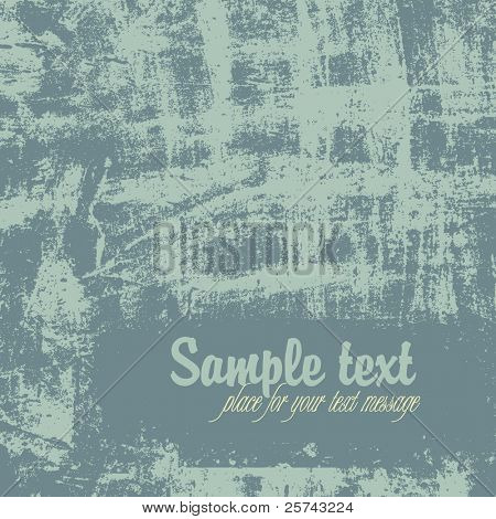 Grunge Stil cd-Cover mit Flecken und Kratzer