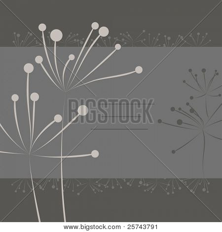 Fedjük le egyszerű virágok, vektor