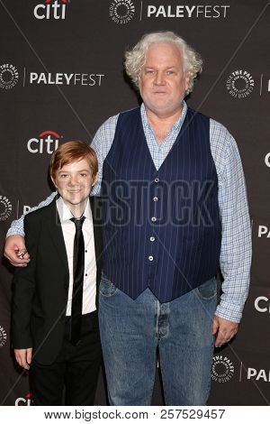 LOS ANGELES - SEP 7:  Jack Gore, Tim Doyle at the 2018 PaleyFest Fall TV Previews - ABC at the Paley Center for Media on September 7, 2018 in Beverly Hills, CA