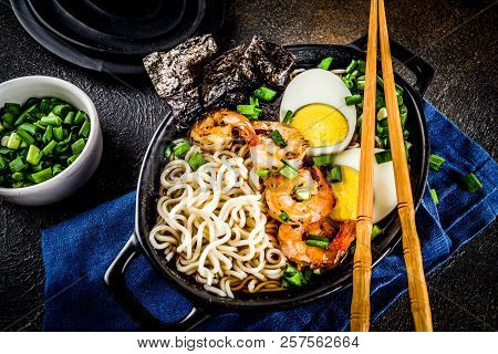 Ramen Soup With Shrimp