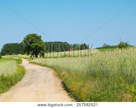 A Journey Through The Kashubian Village. Kashubian Region Is In North Part Of Poland. Agriculture An