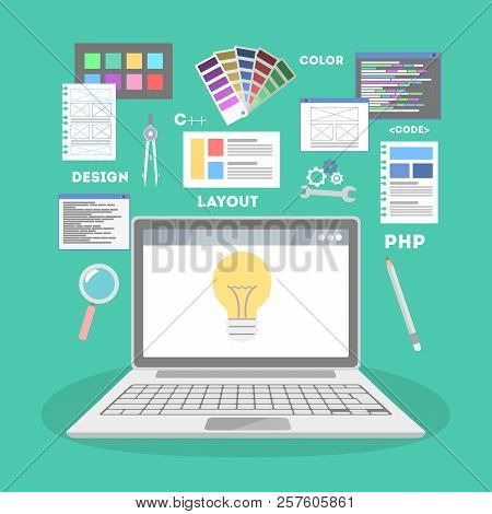 Responsive Web Design Concept And Website Development