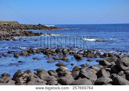 Rocks, Sea And Sun, Galapagos Islands, Ecuador