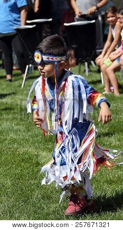 Denver, Colorado - September 8, 2018: 29th Annual Friendship Powwow And American Indian Cultural Cel