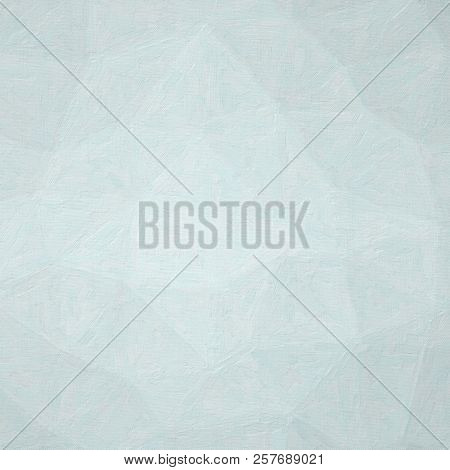Abstract Illustration Of Square Gainsboro Contrast Oil Painting Background, Digitally Generated