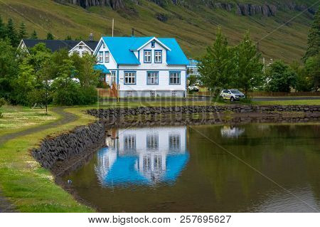 Quaint Artist Town Of Seydisfjordur, Iceland