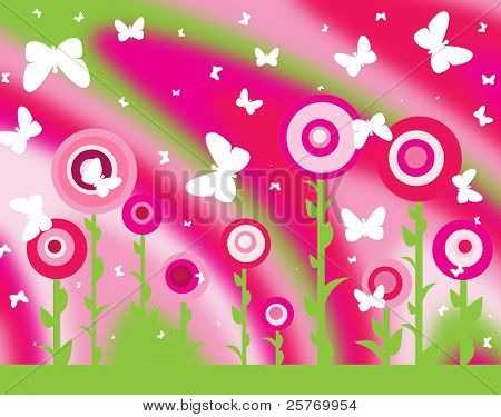 fundo de flores