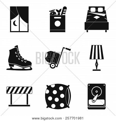 Snugness Icons Set. Simple Set Of 9 Snugness Icons For Web Isolated On White Background