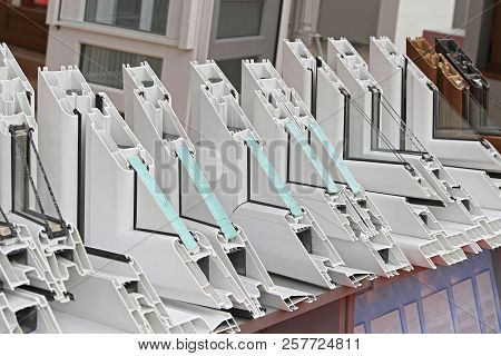 Upvc Plastic Windows Cross Section Material Samples