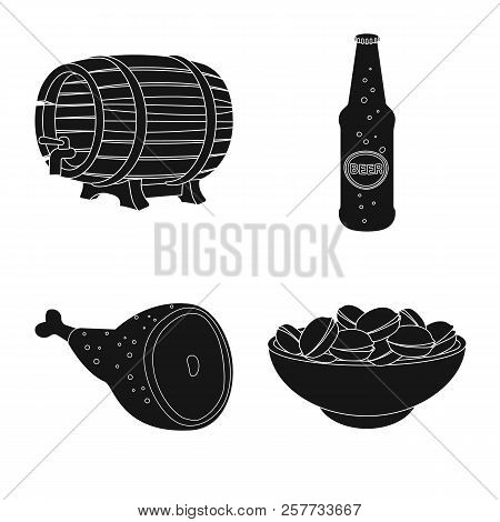 Vector Design Of Pub And Bar Symbol. Collection Of Pub And Interior Stock Vector Illustration.