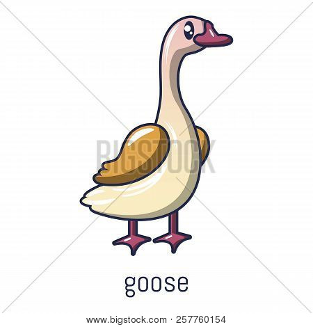 Goose Icon. Cartoon Illustration Of Goose Icon For Web