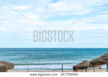 Saaidia Island And Waves And Rocks