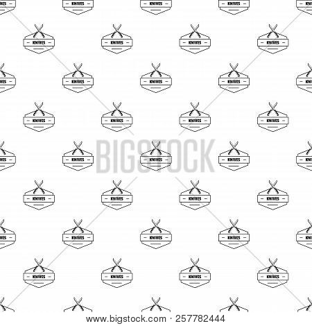 Knive Pattern Seamless Repeat For Any Web Design