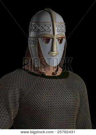 ザクセン戦士族長の肖像画