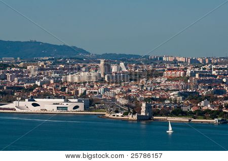 Lissabon kysten Portugal