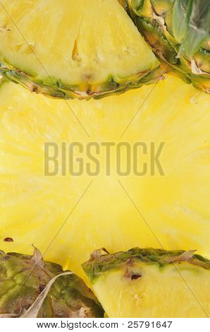 Ananas als Hintergrund