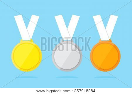 Sports Medal For The Top Three Winners.