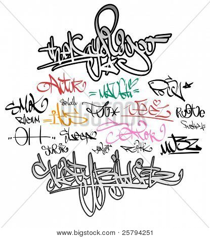 Tag graffiti